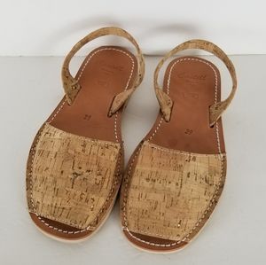 Castell Menorca Sandals Cork Sz 39